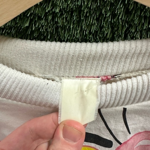 Vintage REVERSIBLE PINK PANTHER Big Print Crewneck Large - Picture 5 of 12